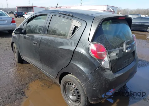 2014 Chevrolet Spark Ls Manual из США, поврежденный, VIN KL8CA6S90EC489944